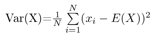 Formel zur Berechnung der Varianz