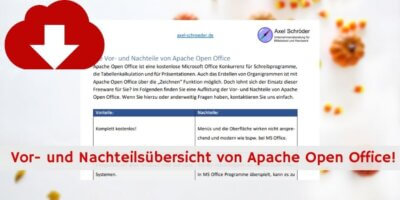 Downloadvorschau Apache Open Office