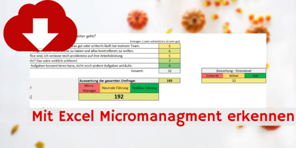 Der Micromanagement Check als Excel-Tool